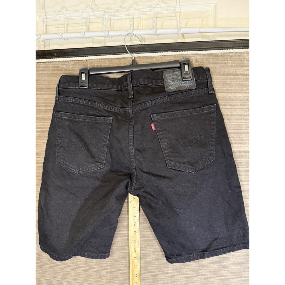 Levi's Levis 405 Black Jean Shorts Mens 34 Inseam 9